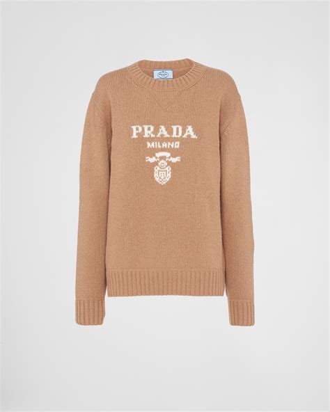 brown prada sweater|prada sweater sale.